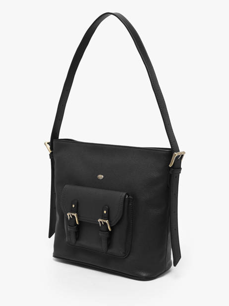 Schoudertas Ronda Hexagona Zwart ronda 3880232 ander zicht 2